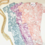 Tie Dyed Bamboo Jammie Short Set