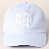 In My Mini Era Kids Embroidered Baseball Cap