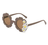 Embellished Flower Sunglasses