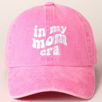 In My Mom Era Embroidered Baseball Cap