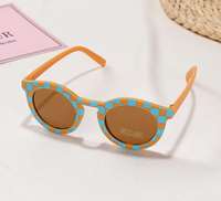 Retro Print Sunglasses