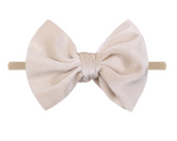 Velvet Bow Headband - 15+ colors!